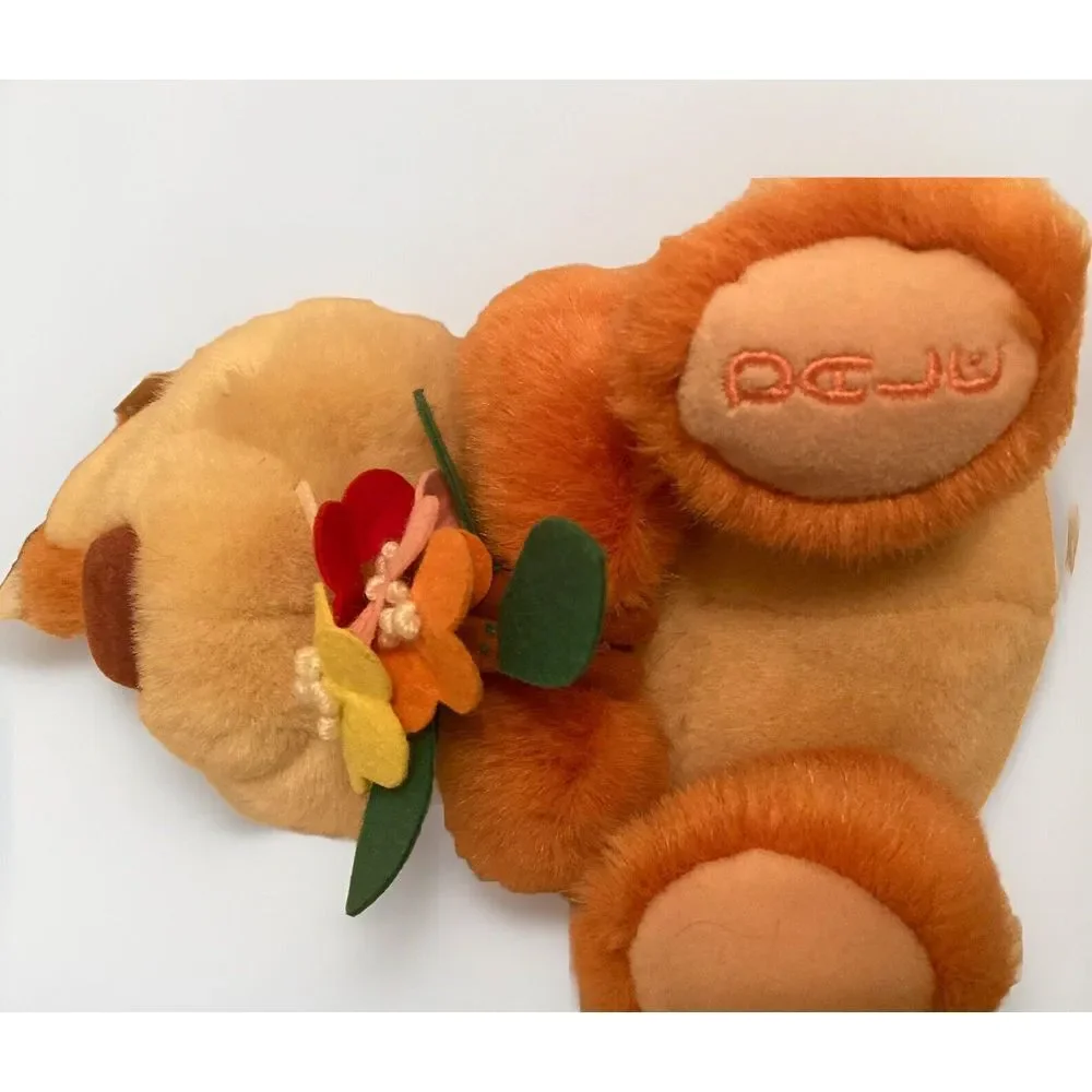 DISNEY Chip And Dale DALE Chipmunk Holding Flowers Plush Stuffed Toy New W/ Tags